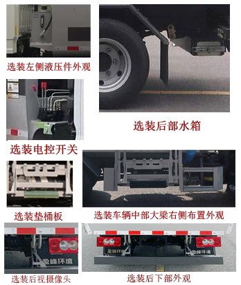 中聯(lián)牌ZBH5043ZZZBJAY6自裝卸式垃圾車公告圖片