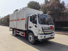 杂项危险物品厢式运输车