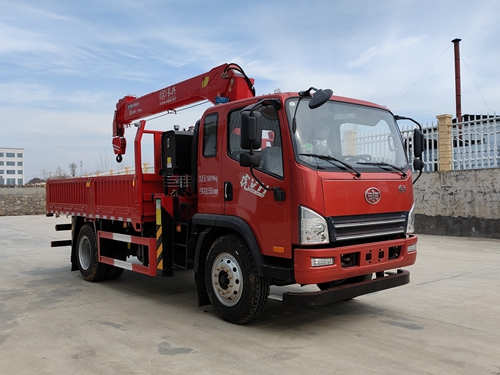 神百重工牌ABC5166JSQCA6隨車起重運輸車