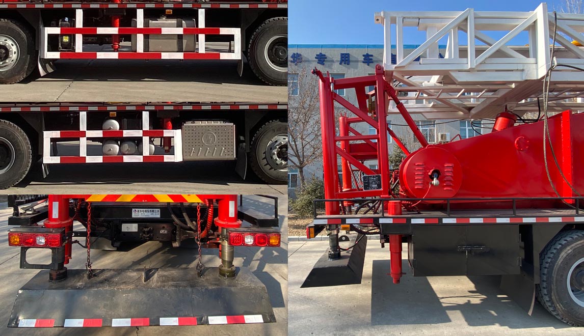 延安牌YAZ5380TXJ修井機(jī)公告圖片