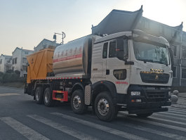 程力威牌CLW5310TFCZALY同步碎石封層車