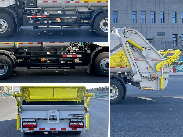 徐工牌XGH5080ZYSYBEV純電動壓縮式垃圾車公告圖片