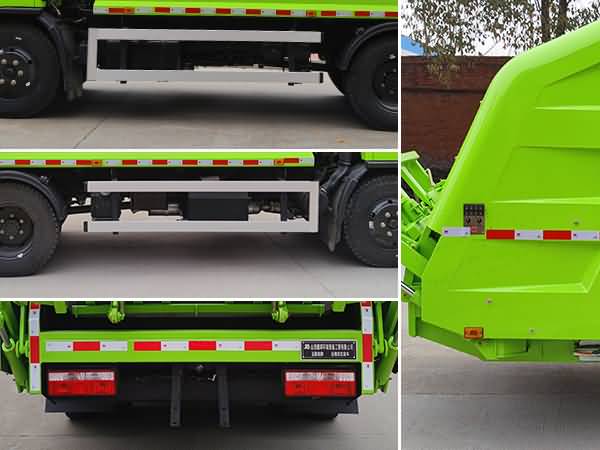 玉驍瓏牌YBH5120ZYSE6壓縮式垃圾車公告圖片