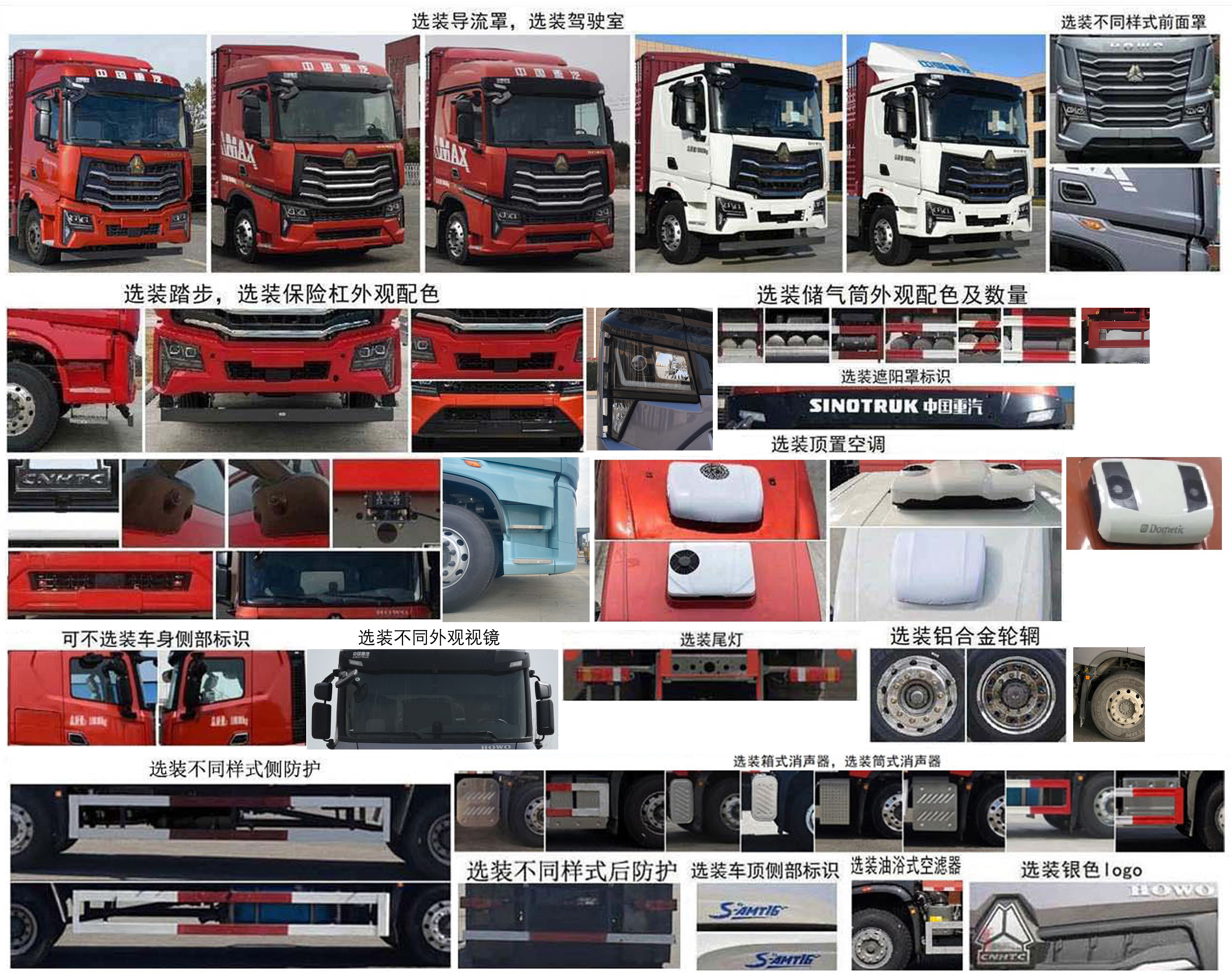 豪沃牌ZZ5187CCQN511KF1畜禽運(yùn)輸車公告圖片