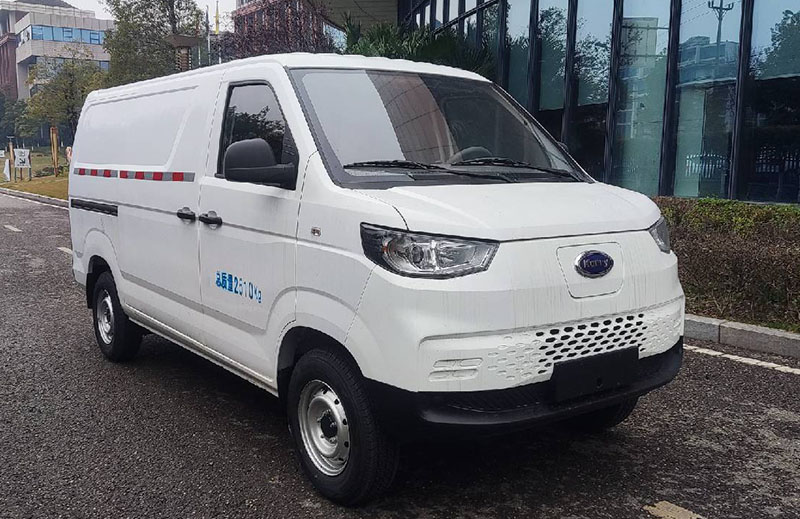 開(kāi)瑞牌SQR5030XXYBEVH77純電動(dòng)廂式運(yùn)輸車(chē)