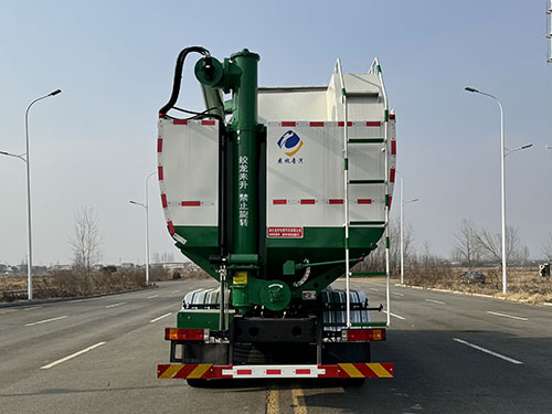 散裝飼料運輸車圖片