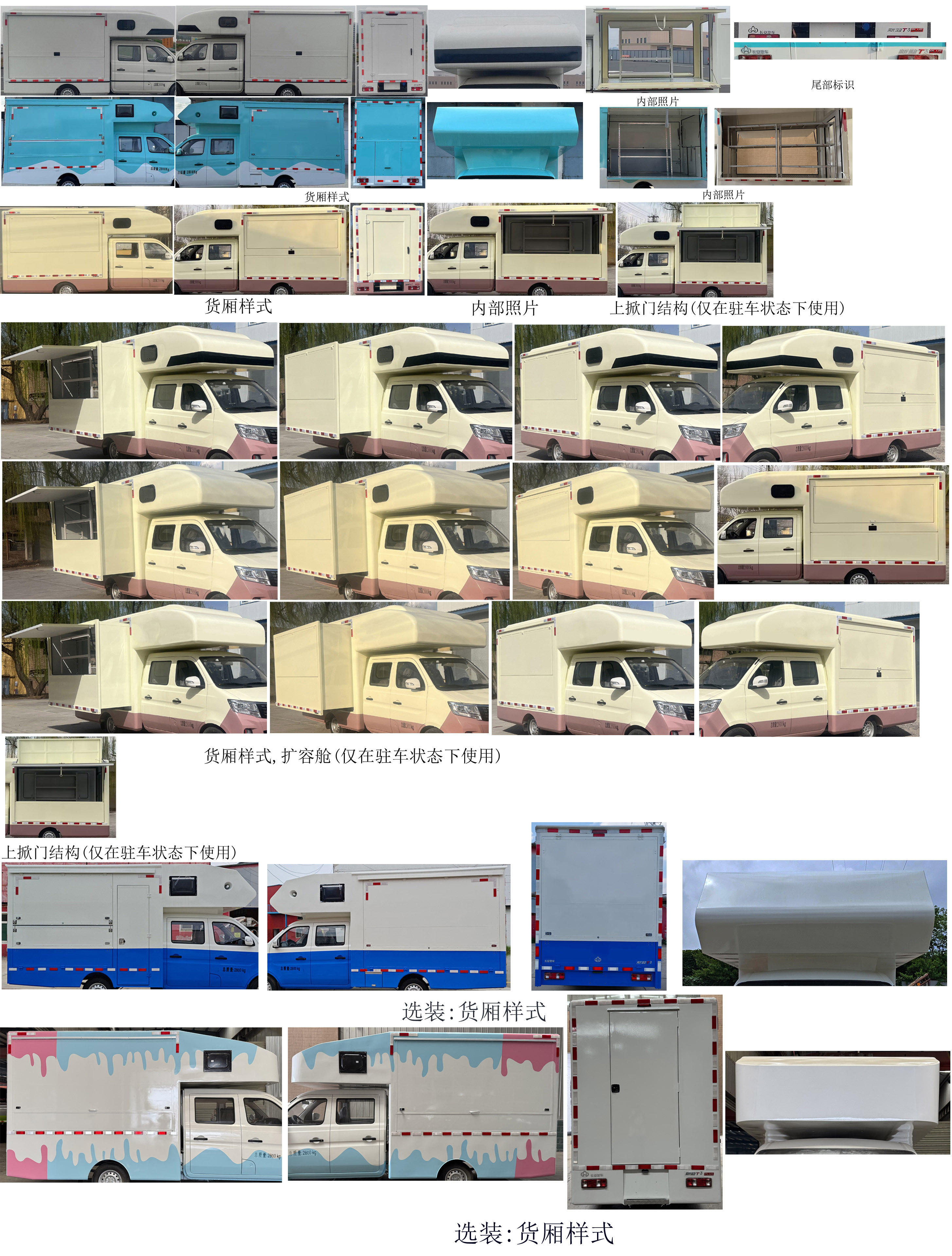 長安牌SC5031XSHTFS6B1售貨車公告圖片