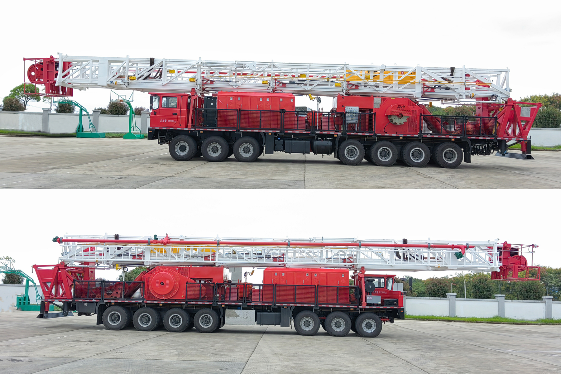 華石牌ES5820TZJ鉆機(jī)車公告圖片