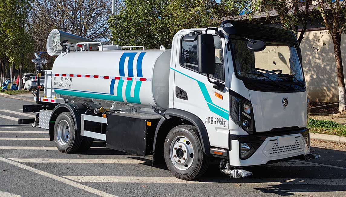 程力牌CL5100TDYBEV純電動多功能抑塵車