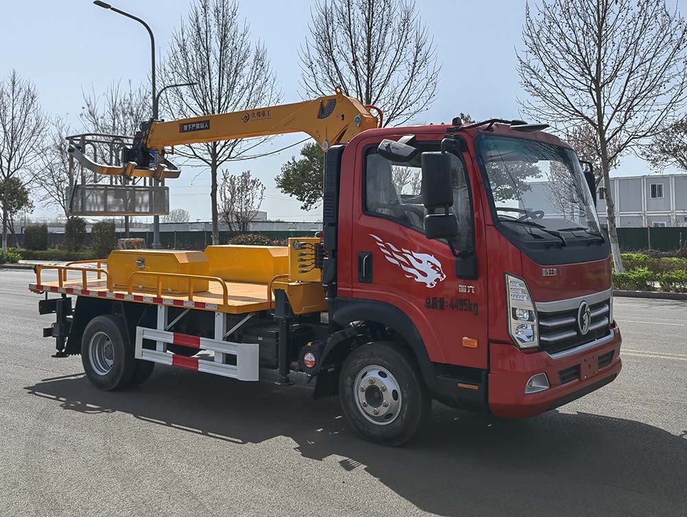 鴻昇久邦牌JBP5040XJXCD6抽油機(jī)檢修車