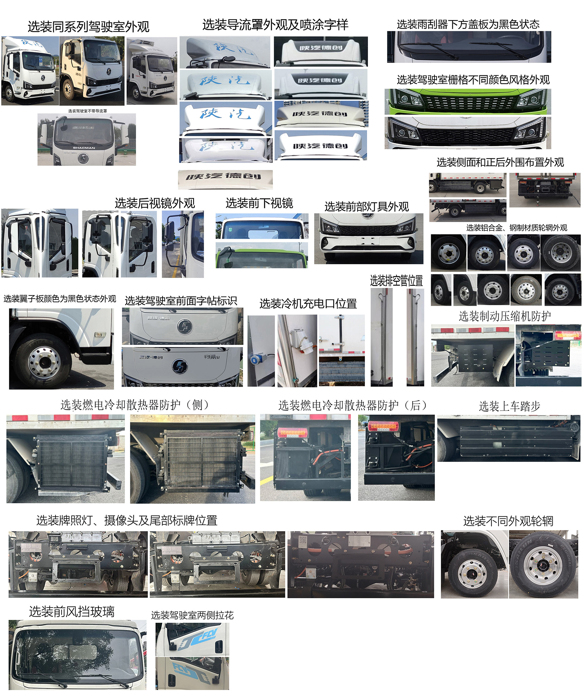 陜汽牌SX5049XLCFCEV341M2燃料電池冷藏車公告圖片