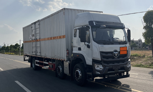 百捷牌QYY5265XZWBJ6雜項(xiàng)危險(xiǎn)物品廂式運(yùn)輸車(chē)