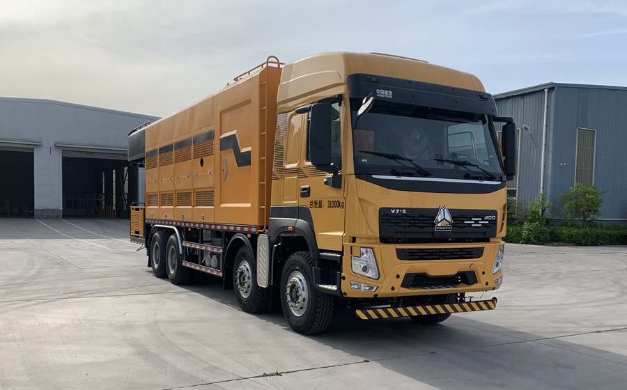 鴻天牛牌HTN5319TFC2稀漿封層車