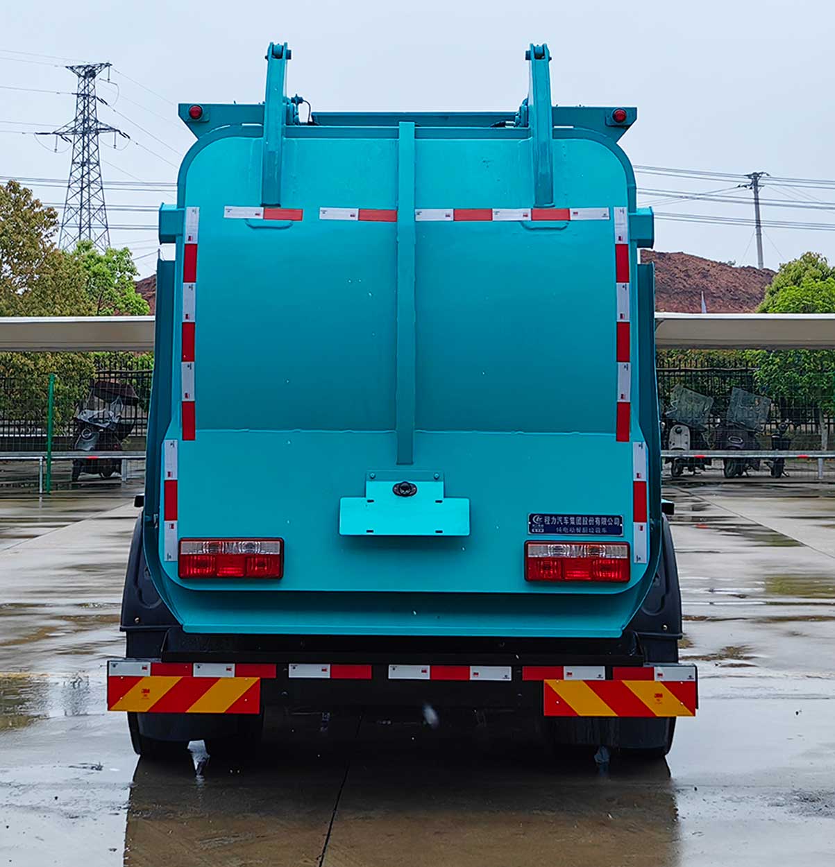 程力牌CL5123TCABEV純電動(dòng)餐廚垃圾車公告圖片