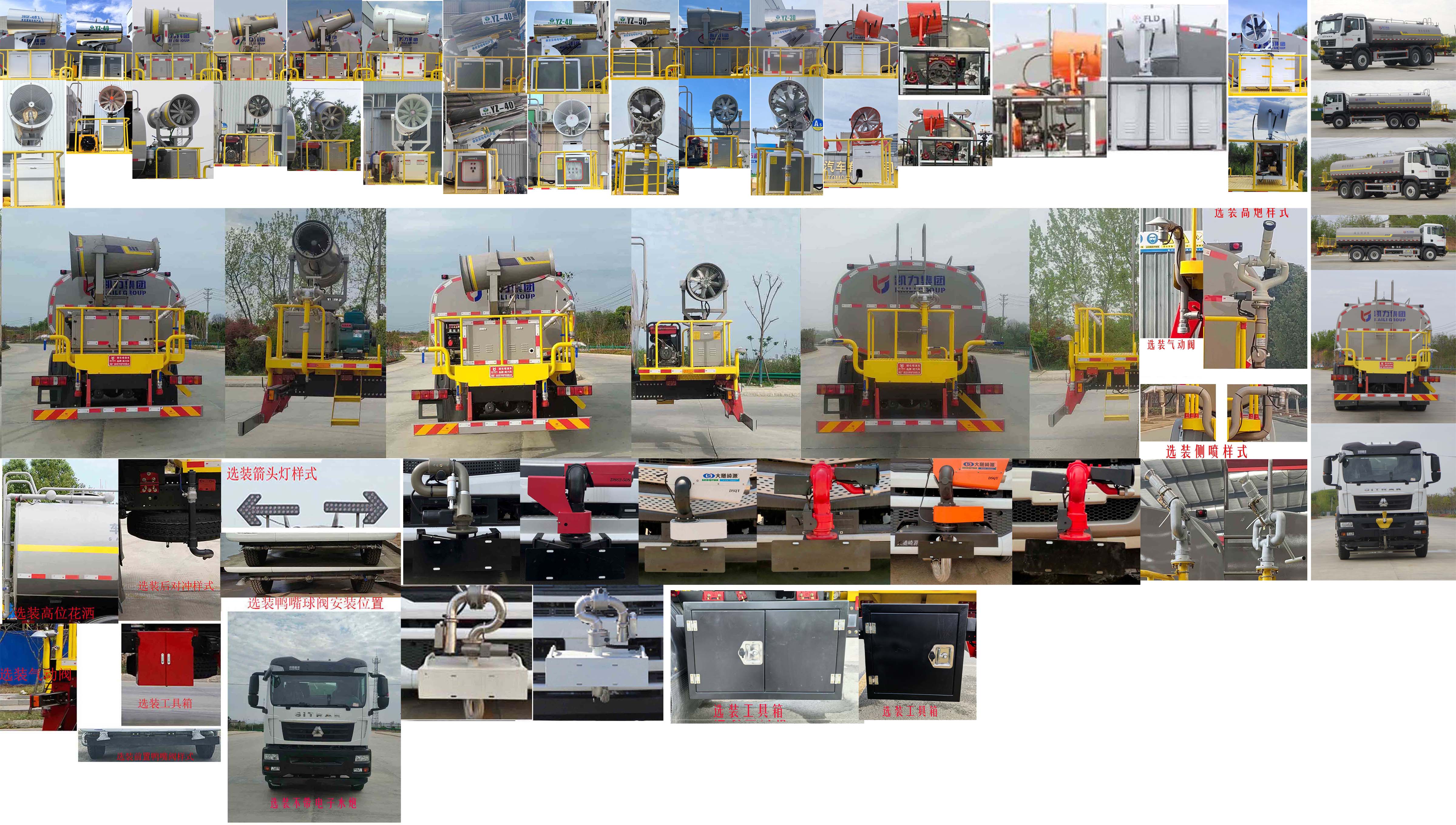 凱力風牌KLF5252GPSZ6綠化噴灑車公告圖片