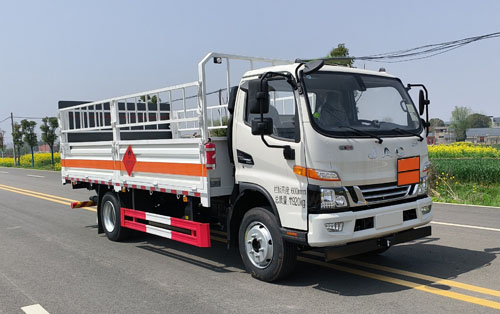 百捷牌QYY5120TQPHFC6氣瓶運(yùn)輸車