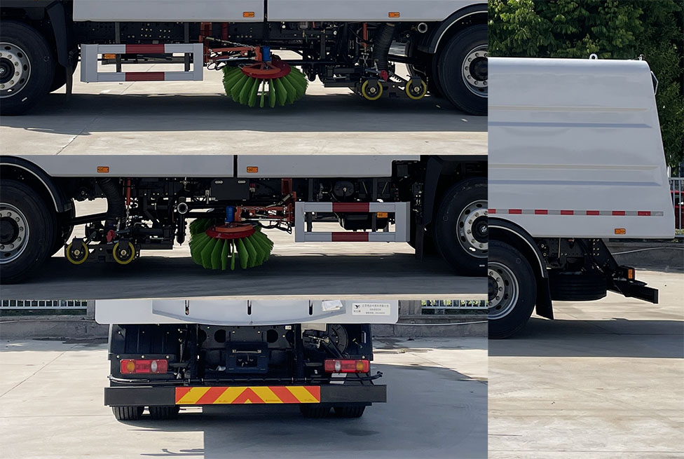 悅達(dá)牌YD5183TXSEQBEV純電動(dòng)洗掃車(chē)公告圖片