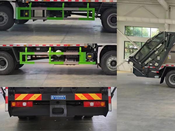 程力威牌CLW5180ZYSAHJ壓縮式垃圾車公告圖片