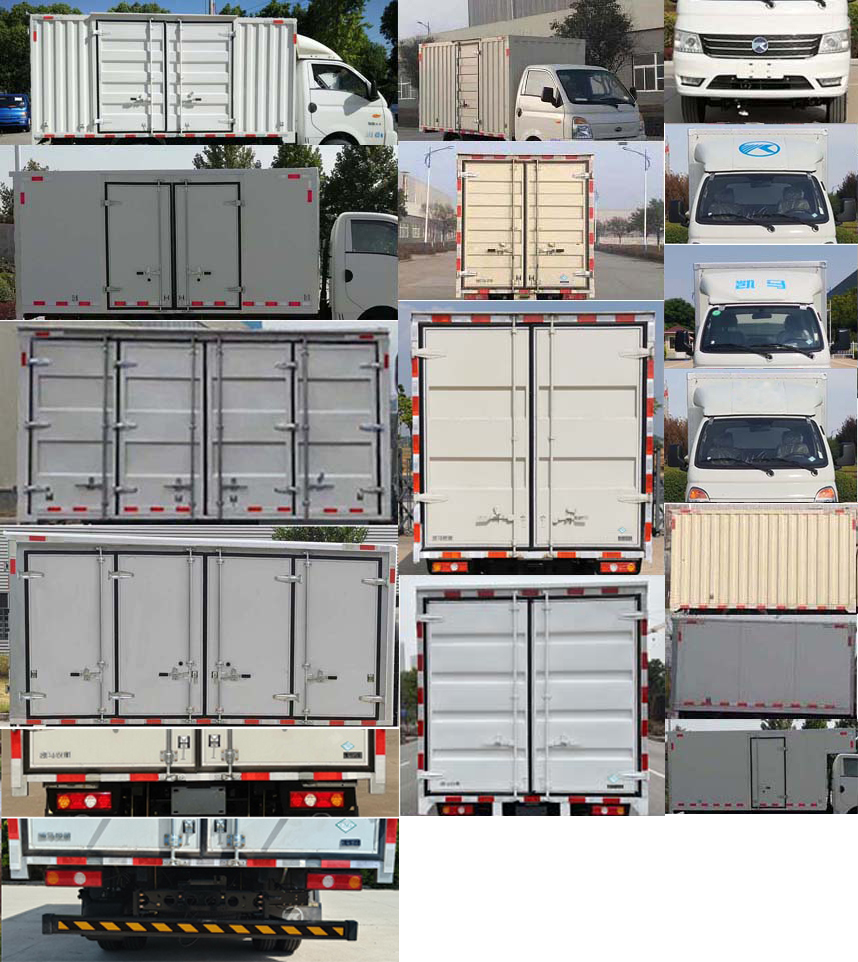 凱馬牌KMC5045XXYNG318D6廂式運(yùn)輸車公告圖片