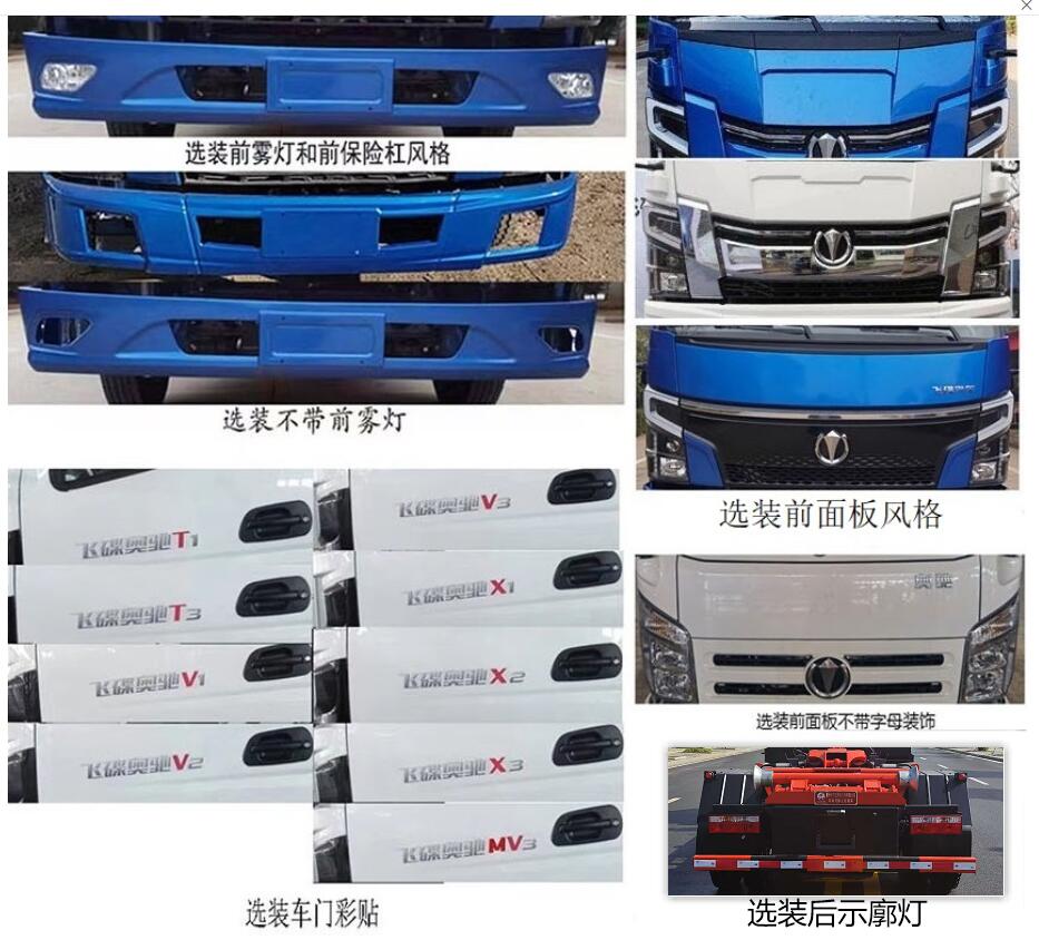 炎帝牌SZD5043ZXXFD6車廂可卸式垃圾車公告圖片