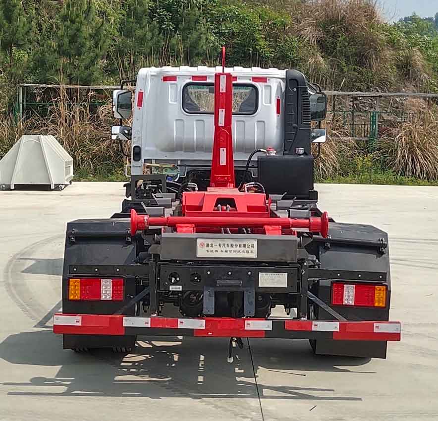 專致牌YZZ5041ZXXST6車廂可卸式垃圾車公告圖片