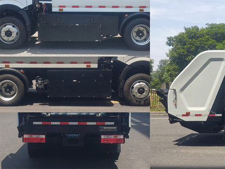 賽沃牌SAV5101ZYSDFBEV純電動壓縮式垃圾車公告圖片