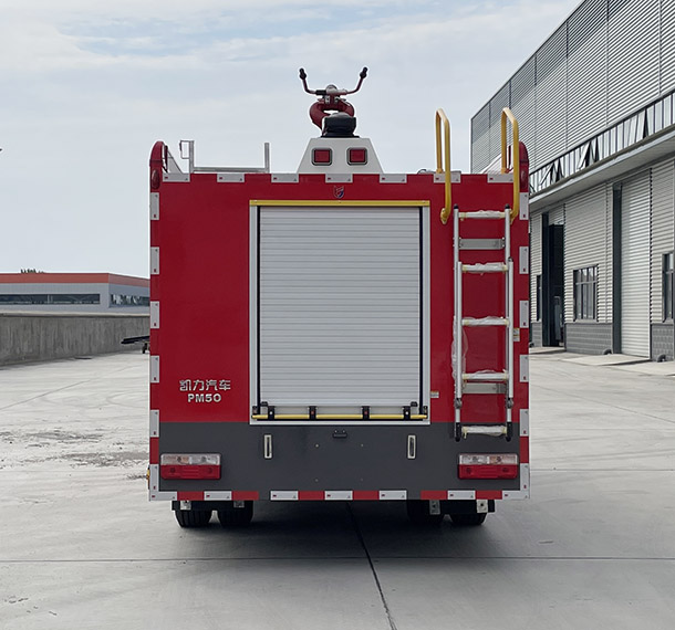 凱力風(fēng)牌KLF5110GXFPM50/E6B泡沫消防車公告圖片