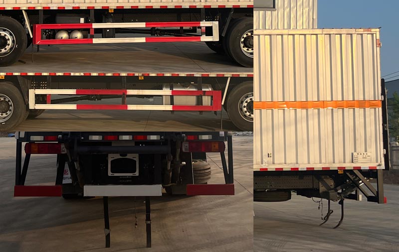 百捷牌QYY5265XRYBJ6易燃液體廂式運(yùn)輸車公告圖片