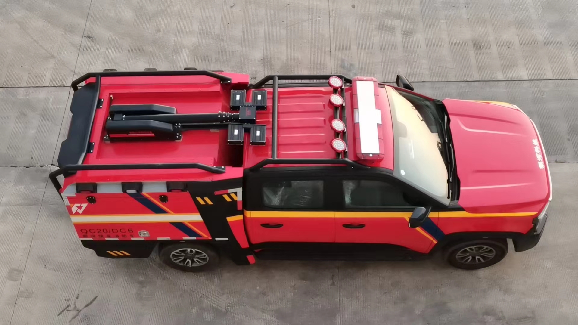 銀河牌BX5030TXFQC20/DC6器材消防車公告圖片