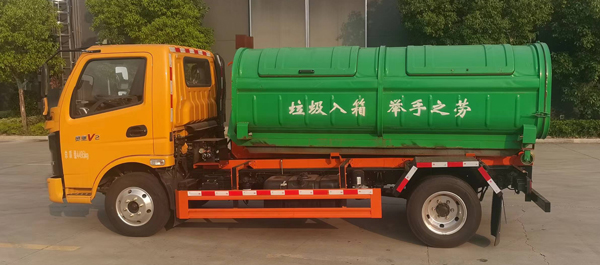 程力威牌CLW5041ZXXASK車廂可卸式垃圾車公告圖片