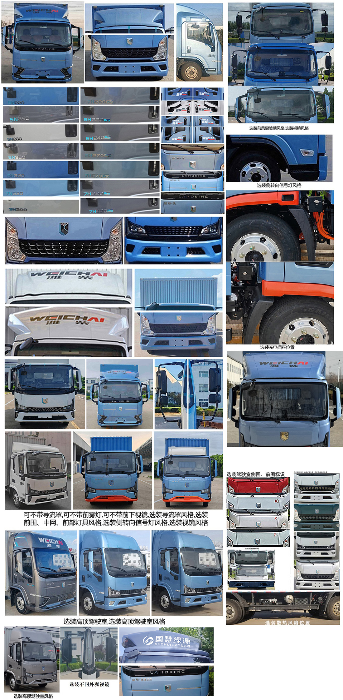 藍擎牌YTQ5042XXYJFEV341-LQ純電動廂式運輸車公告圖片