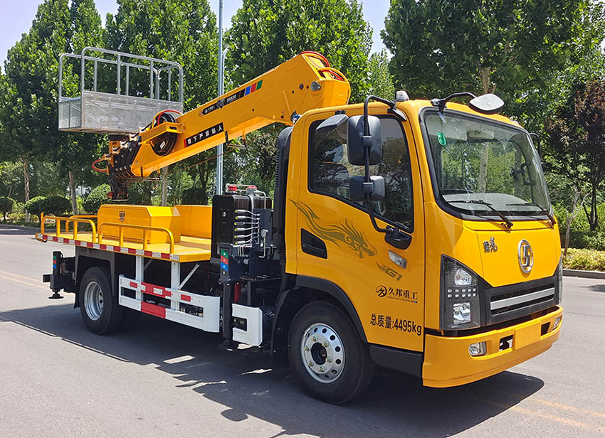 鴻昇久邦牌JBP5040JGKSX6高空作業(yè)車