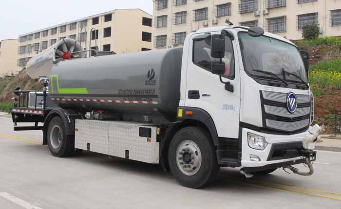 縱昂牌CLT5180TDYBEV純電動多功能抑塵車