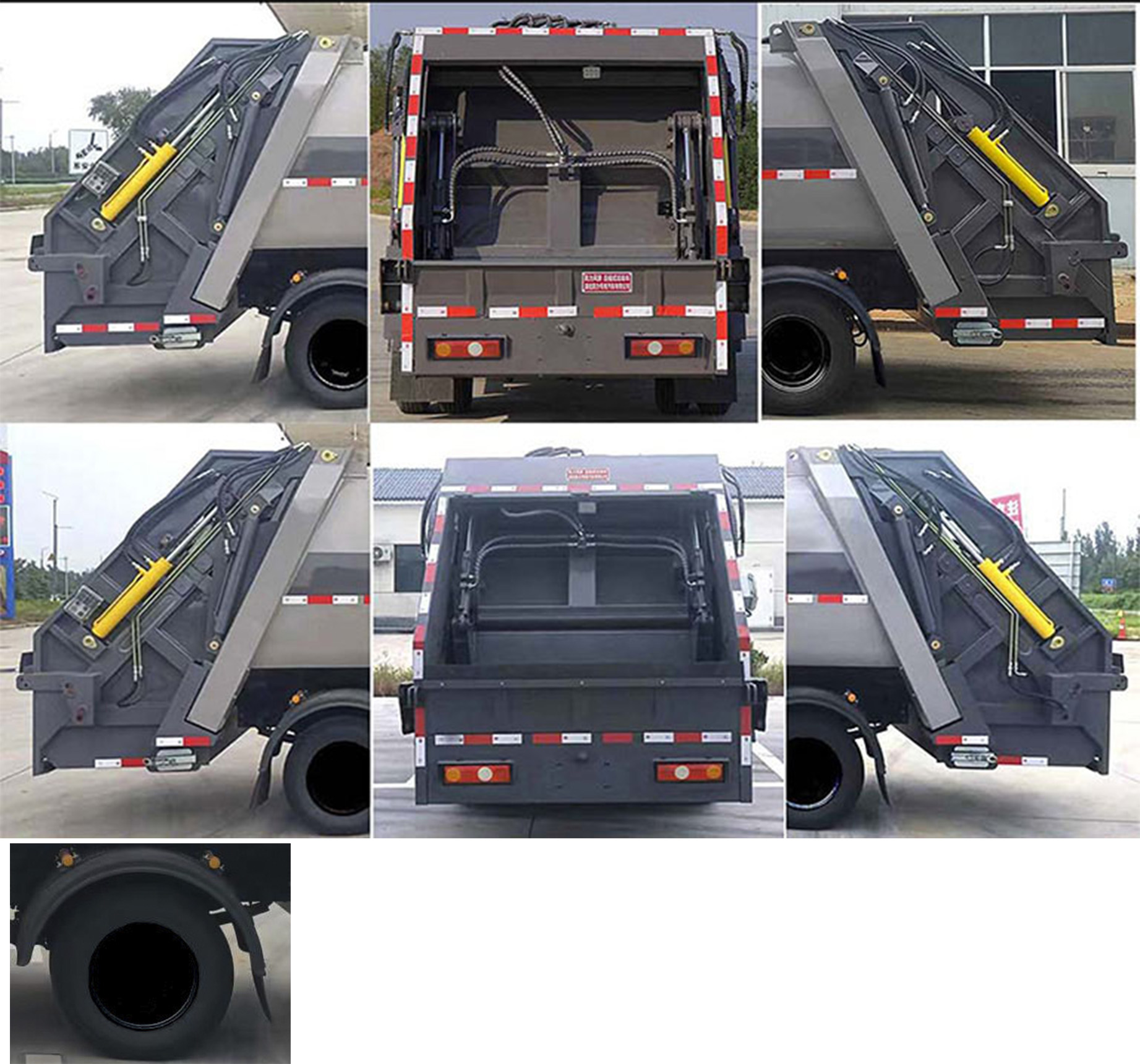 凱力風牌KLF5043ZYSE6壓縮式垃圾車公告圖片