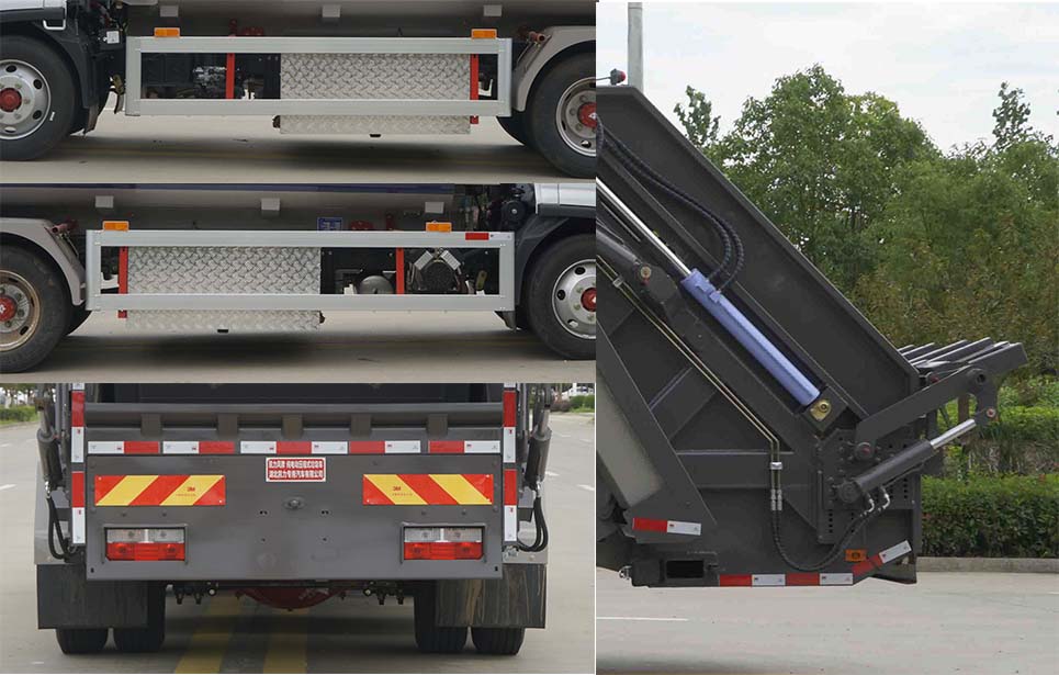 凱力風牌KLF5121ZYSBEV純電動壓縮式垃圾車公告圖片