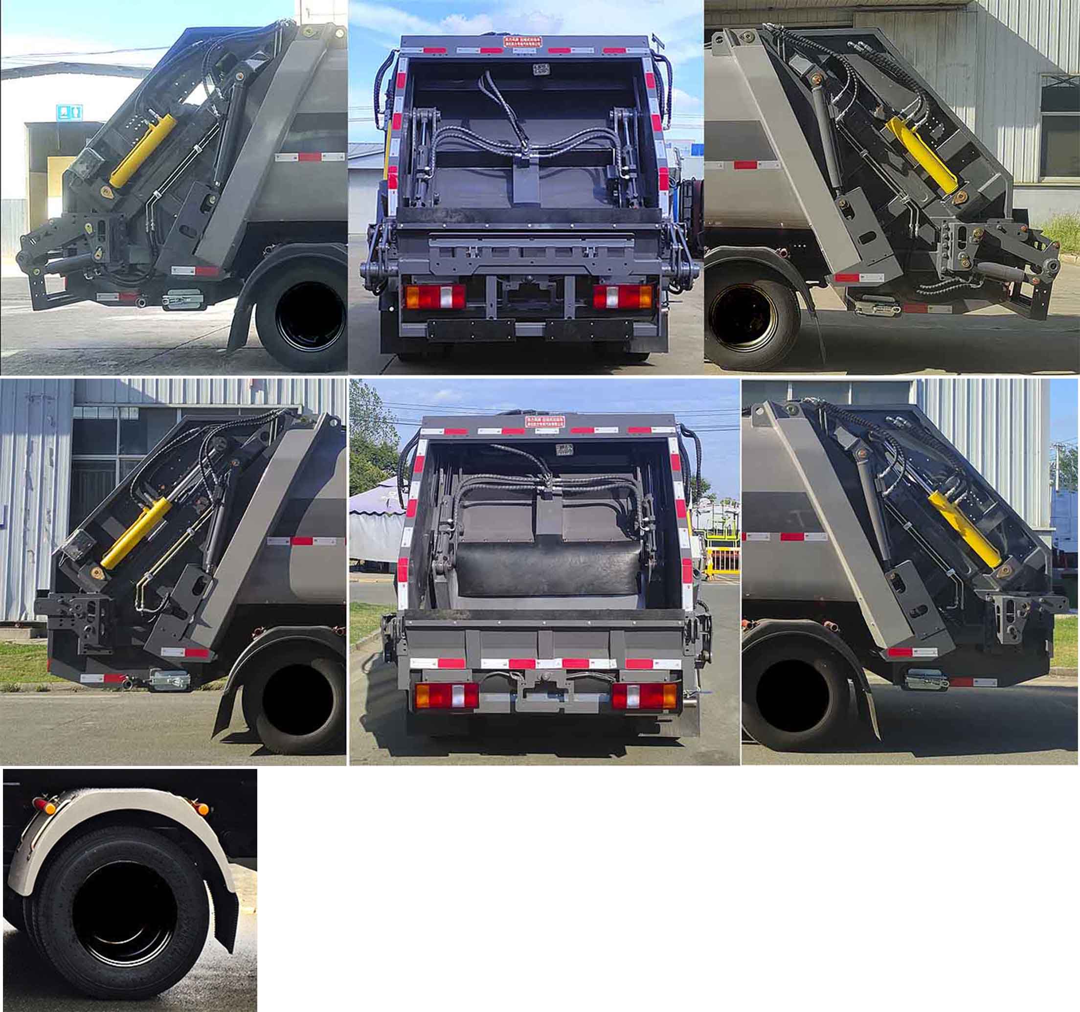 凱力風(fēng)牌KLF5041ZYSZ6壓縮式垃圾車公告圖片