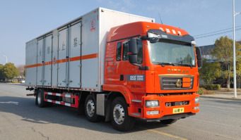 專力牌ZLC5266XRGZ6易燃固體廂式運輸車