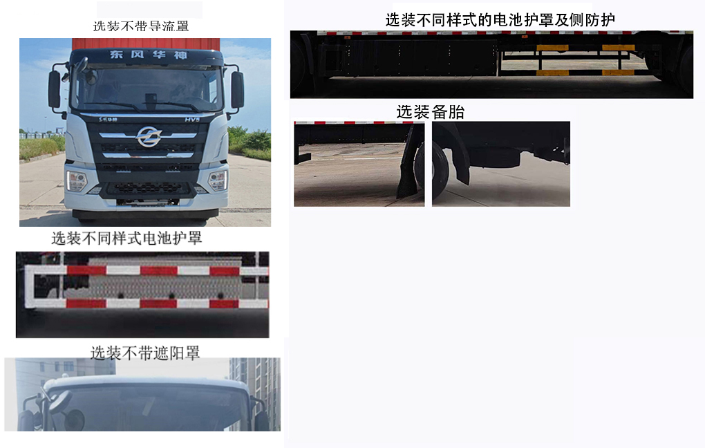 華神牌DFD5180XXYLBEV換電式純電動廂式運輸車公告圖片