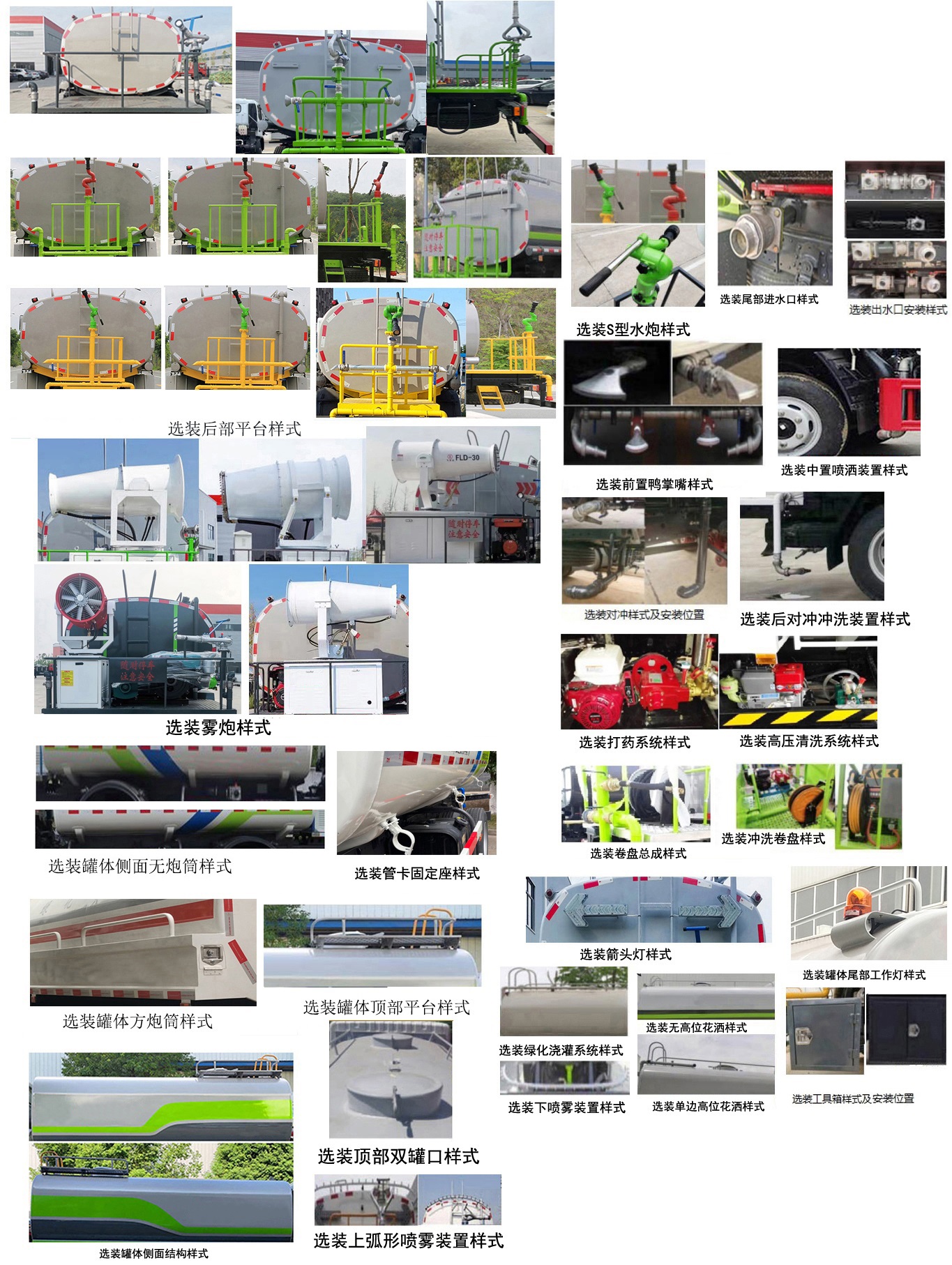 中汽力威牌HLW5250TSDSX6防役消毒灑水車(chē)公告圖片