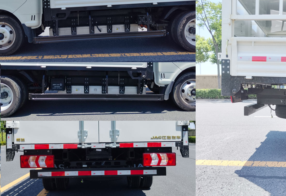 江淮牌HFC5040CCYEV8純電動(dòng)倉(cāng)柵式運(yùn)輸車(chē)公告圖片