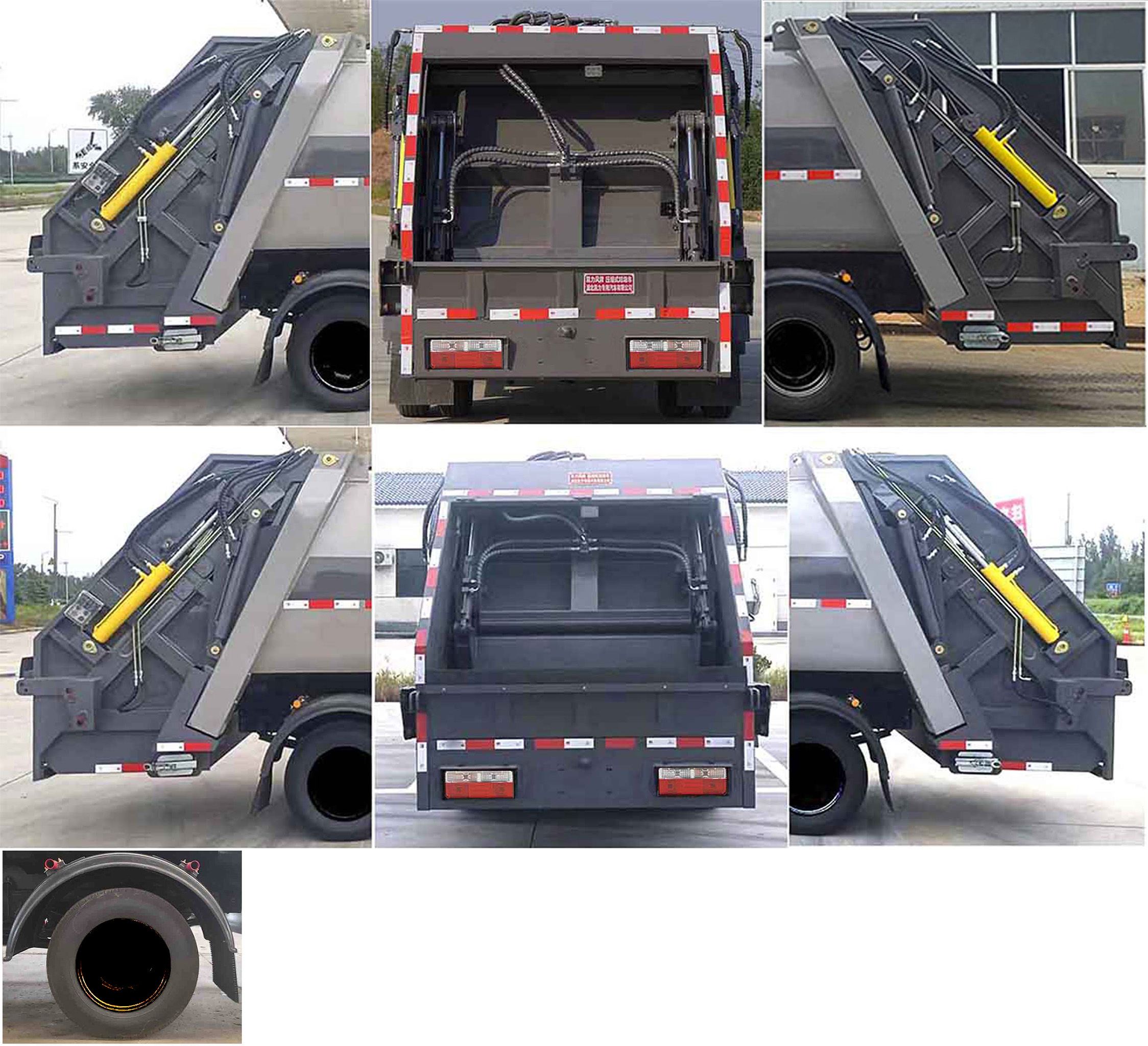 凱力風(fēng)牌KLF5045ZYSE6壓縮式垃圾車公告圖片