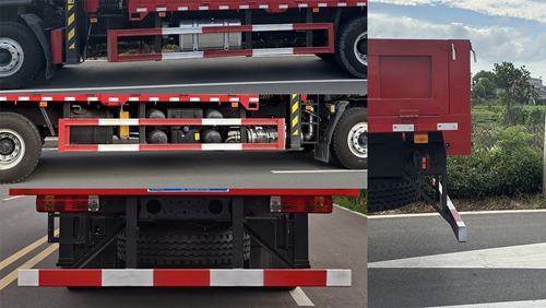 神百重工牌ABC5250JSQLZ6隨車起重運輸車公告圖片