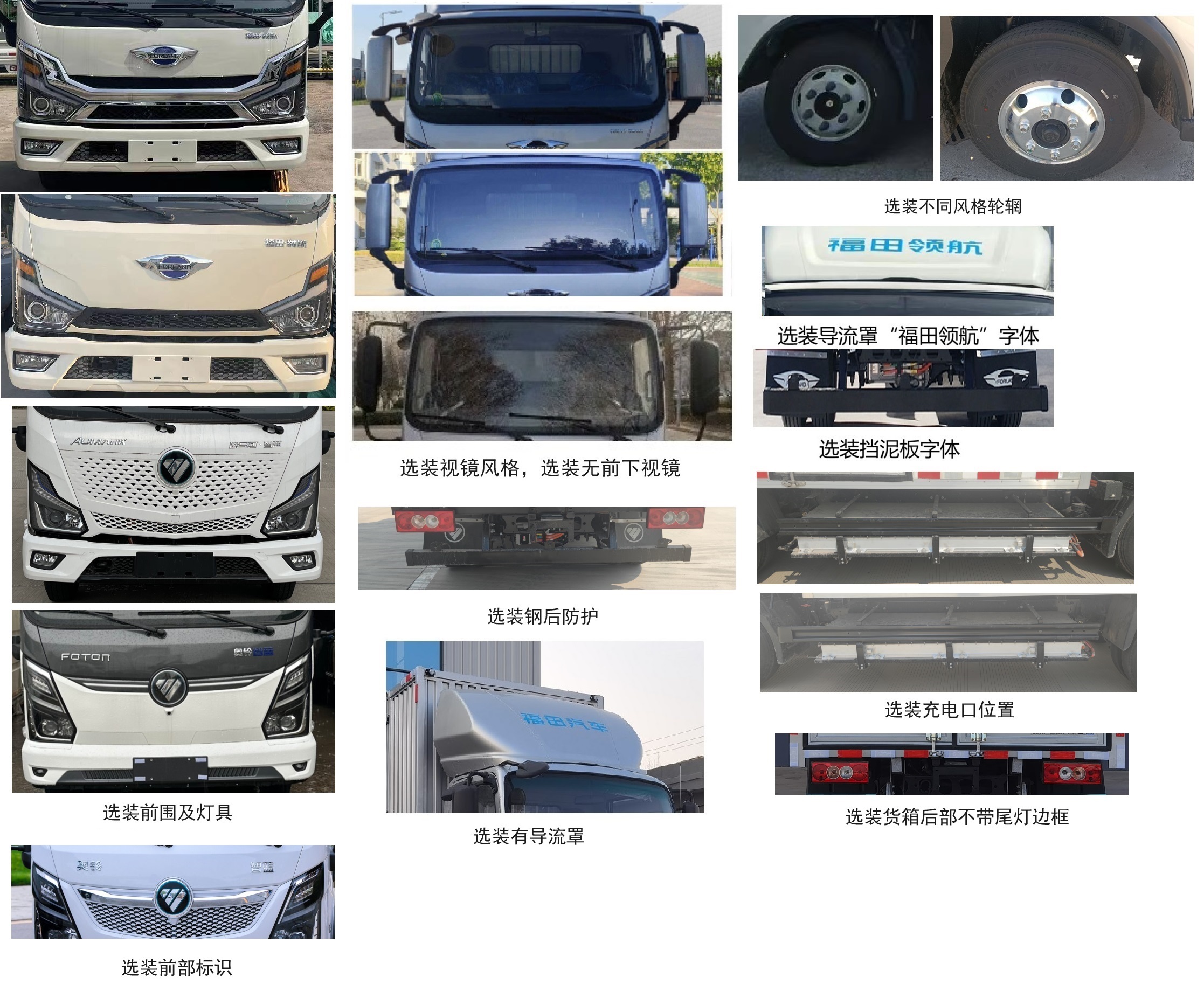 福田牌BJ5048XXYEV141純電動廂式運(yùn)輸車公告圖片