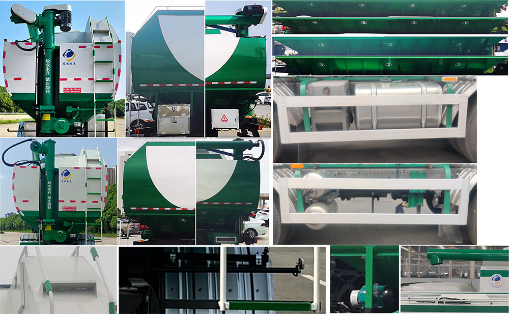 散裝飼料運(yùn)輸車圖片