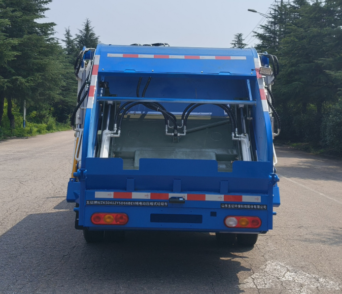 五征牌WZK5041ZYSD66BEV純電動(dòng)壓縮式垃圾車公告圖片