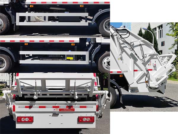 亞潔牌BQJ5081ZYSBJE6壓縮式垃圾車公告圖片