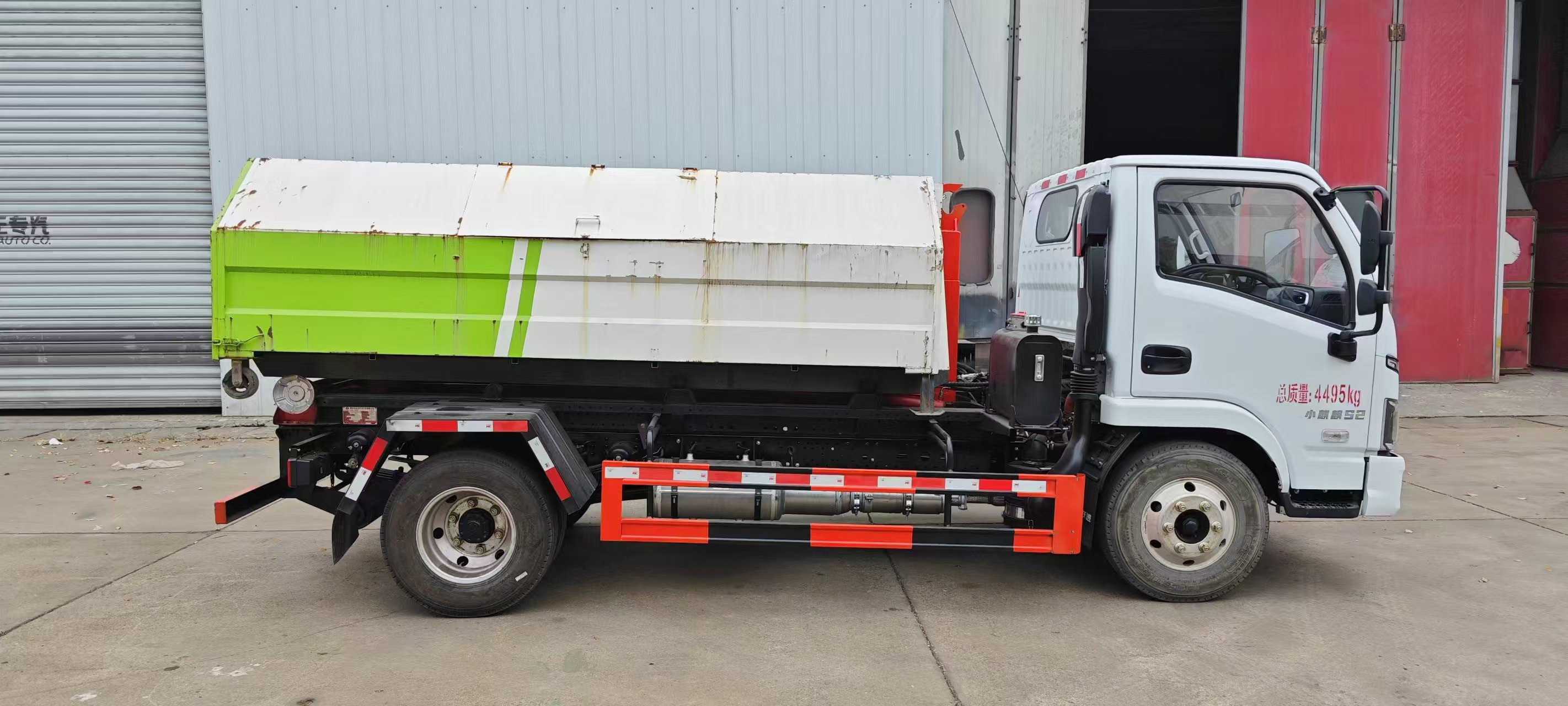 炎帝牌SZD5042ZXXSH6車廂可卸式垃圾車公告圖片