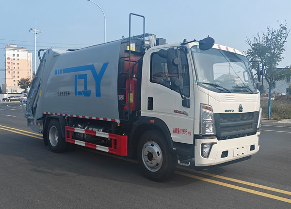 柯銘牌WYW5127ZYSZ壓縮式垃圾車(chē)
