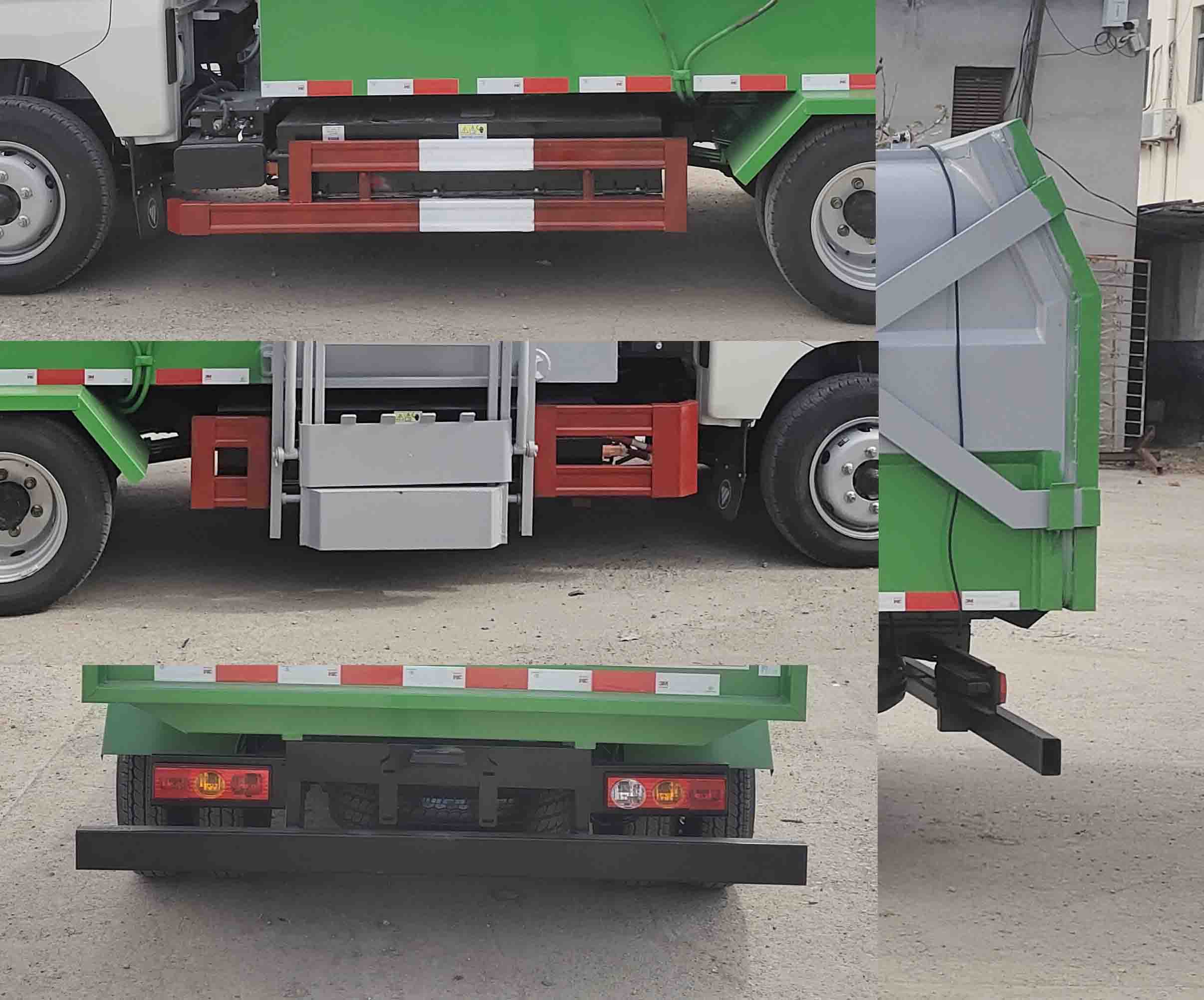 天運威牌TYW5042ZZZBBEV純電動自裝卸式垃圾車公告圖片