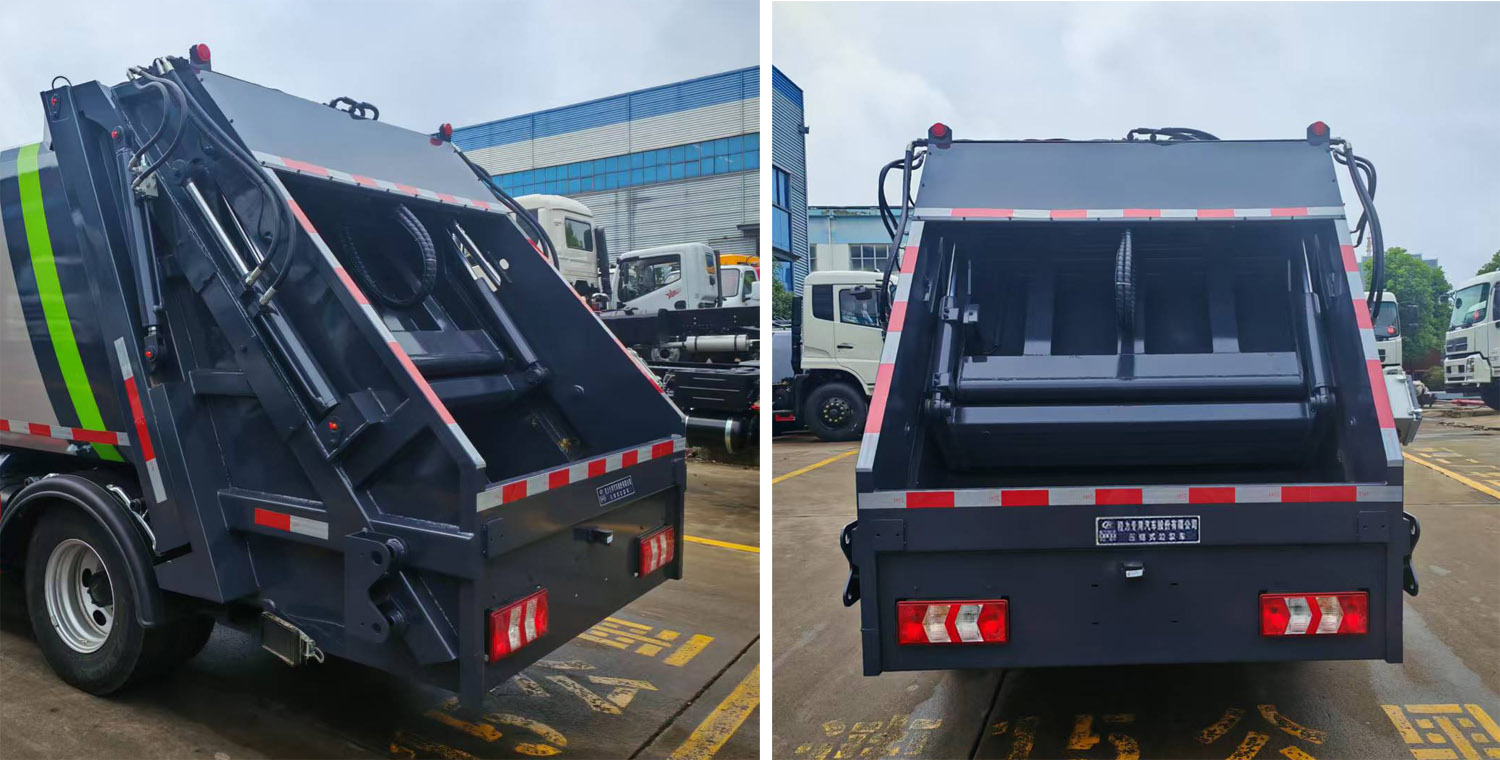 程力威牌CLW5042ZYSCDP壓縮式垃圾車公告圖片